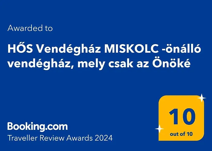 Hos Vendeghaz Miskolc -Oenallo Vendeghaz, Mely Csak Az Oenoeke